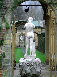 The garden at Hever Castle in Kent, England, was designed by William Waldorf Astor. Photo courtesy of Richard N. Every.