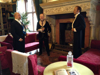 . Wax figures created by Madame Tussauds help bring history to life at England's Warwick Castle. Photo courtesy of Glenda Winders. 