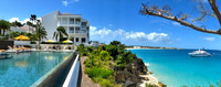  Most of Anguilla's most popular hotels are arranged around Meads Bay. Photo courtesy of Jim Farber. 