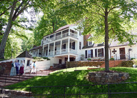 . Servers in period costumes provide a midday meal at Michie Tavern near Thomas Jefferson's Monticello home in Charlottesville, Virginia. Photo courtesy of Phil Allen. 