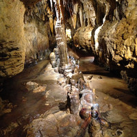The Cave of the Mounds in Blue Mounds, Wisconsin, is considered the "jewel box" of American caves. Photo courtesy of Glenda Winders.
