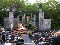  The American Players Theatre offers entertainment under the stars in Spring Green, Wisconsin. Photo courtesy of Lesley Sauls. 