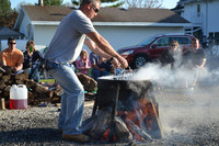  Fish boils are a regular suppertime occurrence in Door County, Wisconsin, during the summer months. </p>
<p>Photo courtesy of Don Heimburger. 