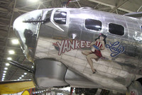Several airplanes used in World War II are on display at the Yankee Air Museum in Ann Arbor, Michigan. Photo courtesy of Sandra Scott.