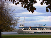  Blount's Grand Caribe carries passengers on the St. Lawrence River, Lake Ontario, New York State Canal System and the Hudson River. Photo courtesy of Sandra Scott. 