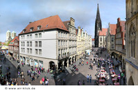 Munster is a youthful, vibrant city of 300,000, the "Bicycle Capital of Germany"— with 60,000 university students. Photo courtesy of Munster Marketing, copyright Air-Klick.
