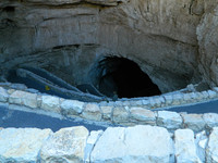 The entrance to the Carlsbad Caverns in New Mexico is beautiful, but the trek down and back up is arduous. Photo courtesy of Steve Bergsman.