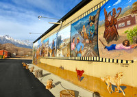 Hollywood stars who have made movies in Lone Pine, California, are immortalized at the Museum of Western Film History. Photo courtesy of Jim Farber.