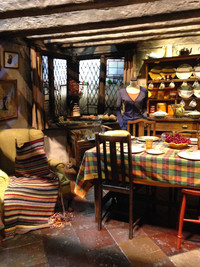  The sets where the Harry Potter movies were made remain as they were during production at the Warner Bros. studios just outside London. Photo courtesy of Carly Sauls. 