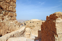The ancient Masada fortress in Israel is a Jewish symbol of tragedy, courage and determination.</p>
<p>Photo courtesy of Norma Meyer.