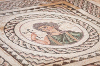  .Mosaics that once adorned the floors of noblemen's villas remain as beautiful as they were 18 centuries ago. Photo courtesy of Victor Block. 