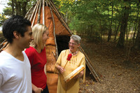  Visitors participate in a First Nation event in Nova Scotia, Canada. Photo courtesy of Scott Munn. 