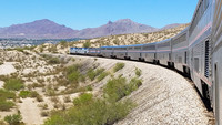  Amtrak's Sunset Limited pulls into El Paso, Texas. Photo courtesy of Jim Farber. 