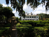 The lush Evergreen Plantation near New Orleans is the largest intact plantation in the South. Photo courtesy of Jim Farber.