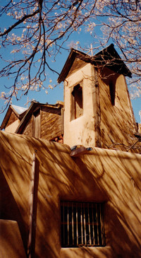 El Sanctuario de Chimayo is a highlight on the High Road to Taos, New Mexico. Photo courtesy of Jim Farber.