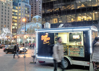 .Vancouver's thriving street-food scene is among the best in North America, with more than 100 food-cart vendors offering a variety of meals. Photo courtesy of Athena Lucero. 
