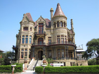 The Bishop's Palace in Galveston, Texas, is a must for architecture devotees. Photo courtesy of Barbara Selwitz.