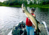  Anyone who likes to fish will love Vilas County, Wisconsin. Photo courtesy of Sandra Scott. 
