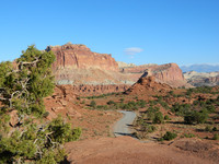 A drive through Capitol Reef National Park in Utah yields some of the most beautiful scenery anywhere. Photo courtesy of Steve Bergsman.