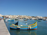The fishing village of Marsaxlokk is one of the most picturesque places in Malta. Photo courtesy of Sandra Scott.