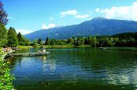  The Lanser See Lake in Lans, Austria, brings locals and visitors together. Photo courtesy of Victor Block. 