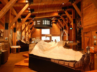  The visitors center is a good place to start a visit to Canada's Glacier National Park. Photo courtesy of Bill Neely. 
