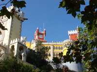 Pena Palace is an architectural wonder situated in the municipality of Sintra, Portugal, near Lisbon. Photo courtesy of Sandra Scott.