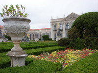 The gardens at Palacio Nacional de Queluz, the official residence of the Portuguese royal family, are a must-see for visitors to Lisbon. Photo courtesy of Sandra Scott.