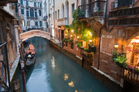 A gondola on a canal amid beautiful and historic buildings paints the perfect picture of Venice, Italy. Photo courtesy of Alexandre Fagundes De Fagundes.