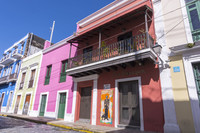  Historic colorful homes are abundant in Old San Juan, Puerto Rico. Photo courtesy of Dreamstime.com/Czubar. 