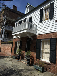 The 1760 Christian Camphor house is the oldest surviving home in Savannah, Georgia. Photo courtesy of Sondra L. Shapiro.