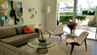 Seeing inside Mid-century Modern homes is a highlight of the Cul-de-Sac Tour during Modernism Week in Palm Springs, California. Photo courtesy of Jim Farber.