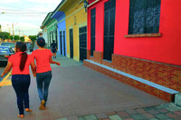 Colorful colonial-era buildings line the streets of Granada, Nicaragua. Photo courtesy of Jim Farber.