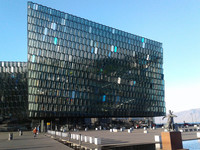  Reykjavik, Iceland, is rich in unusual architecture, such as the Harpa Concert and Exhibition Center, designed by Olafur Eliasson. Photo courtesy of Jacque Lynn Foltyn. 
