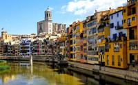 A visit to ancient Girona, Spain, allows visitors to relive the past while they enjoy its bustling present. Photo courtesy of Jim Farber.