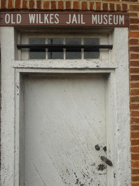 The jail where Tom Dooley was incarcerated is part of the Wilkes Heritage Museum in Wilkesboro, North Carolina. Photo courtesy of Steve Bergsman.