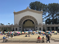 Donated to San Diego in 1914, the Spreckels Organ Pavilion has been providing grand music in a bright, sunny setting throughout the last century. Photo courtesy of Lesley Sauls.
