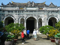  "The Lover's House" in Sa Dec, Vietnam, was the site of the affair between Huynh Thuy Lee and author Marguerite Dumas. Photo courtesy of Steve Bergsman. 