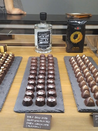  Zurich chocolatier Meier Dieter's revolutionary cold extraction method preserves flavors and uses less sugar. Photo courtesy of Athena Lucero. 