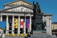The elaborate Bavarian State Opera House overlooking Max-Joseph-Platz.in Munich, Germany, has hosted some of the world's great composers, including Wagner and Mozart. Photo courtesy of Halina Kubalski.