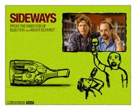 This poster advertises the popular 2004 movie "Sideways," which was filmed in California's Santa Ynez Valley. Photo courtesy of Jim Farber.