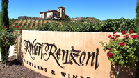  The Robert Renzoni Vineyards are typical of Temecula, California's, Tuscanlike wine valley. Photo courtesy of Jim Farber. 