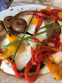 Breakfast is an adventure at Via Maestra 42 in Santa Barbara, California. Photo courtesy of Kitty Morse.