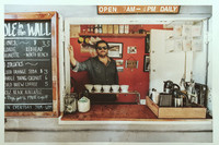 Hole in the Wall Coffee in San Francisco's North Beach neighborhood serves takeaway pour-overs to its thirsty customers. Photo courtesy of Divina Infusino.