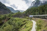 Norway's fjords are among the natural features passengers can see from the Flam Railway. Photo courtesy of Margareet De. Groot/Dreamstime.com.
