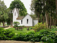  The Church of Atonement sits near the White Gull Inn in Fish Creek, Door County, Wisconsin. Photo courtesy of Brian Clark. 