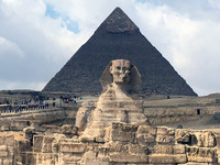 The Great Sphinx and the iconic pyramids are not to be missed during a visit to Cairo. Photo courtesy of Phil Allen.