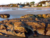 Sunrise and sunset are perfect times for a beach walk at Crystal Cove State Park in Orange County, California. Photo courtesy of Jim Farber.