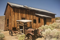  An old truck and a building that has seen better days characterize the ghost town of Berlin, Nevada. </p>
<p>Photo courtesy of James Feliciano/Dreamstime.com. 