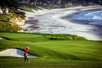 Watching matches online might keep golfers occupied until they can head to the Pebble Beach Golf Course in Northern California again. Photo courtesy of Photogolfer/Dreamstime.com.